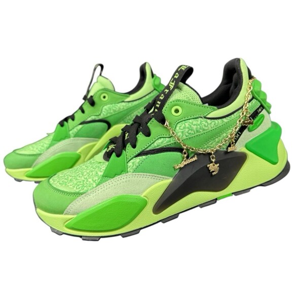 Puma RS-XL Men Size 12 Green RS-XL La France Sneakers Shoes Casual Lace Up New - Picture 9 of 10
